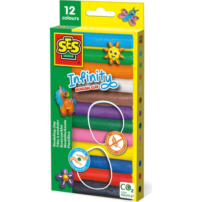 Пластилін Ses ВЕСЕЛА ЛІПКА (12 кольорів) (00406S) Вінниця - фото 1