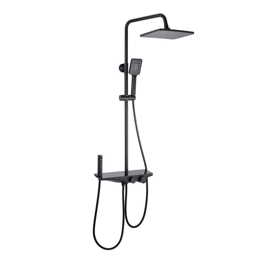 Набор 3 в 1 душевая система Kroner Armada-SCH066 + смеситель Edelstahl Klassisch-SCH010 +  трап линейный Harz Киев - изображение 9