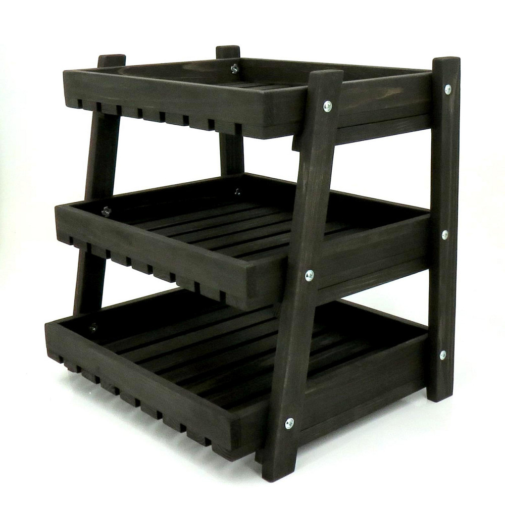 Етажерка для фруктів і овочів "Керрот" венге Миколаїв - фото 1