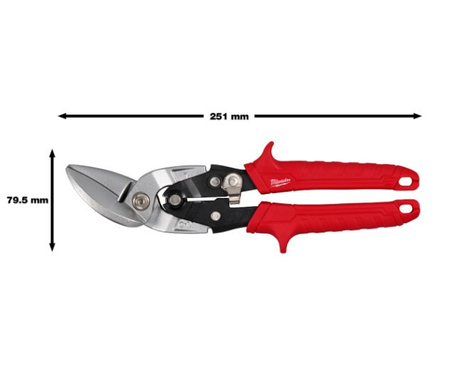 Ножиці по металу офсетні (45 ) MILWAUKEE (лівий різ) Одеса - фото 3