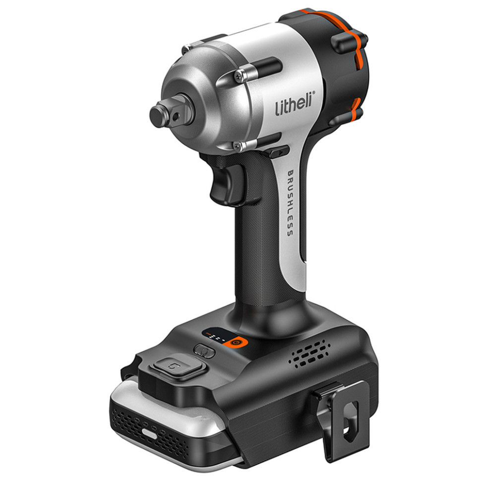 Гайковерт акумуляторний ударний Litheli безщітковий живлення від павербанку Power Bank Litheli 20000mAh 45W Вінниця - фото 2