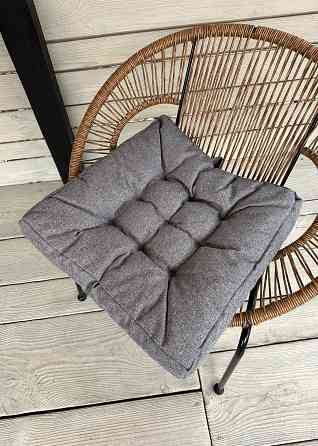 Подушка для стільців (50x50х8 см) Decorator Мальмо колір сірий 84-135 Київ