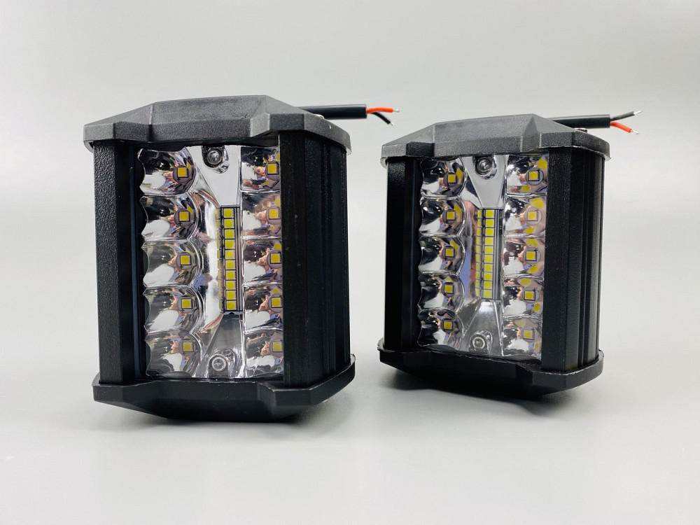 Фара світлодіодна LED прямокутна 60W (20 діодів), робоче світло для автомобіля Мукачево - фото 5