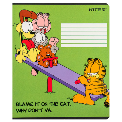 Тетрадь Kite Garfield, 18 листов, линия (GF24-237) Винница - изображение 3