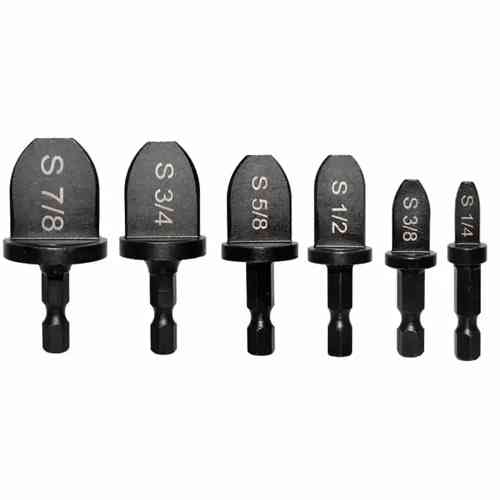 Набор расширителей медных труб 6шт с фаской, для шуруповерта Винница