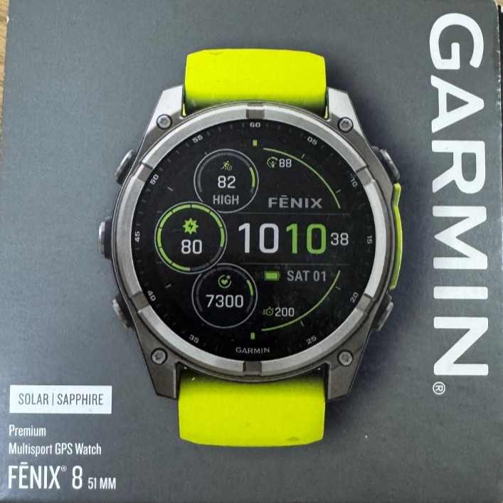 Смарт-Часи Garmin Fenix 8- 51 mm, Solar, Sapphire. Київ - фото 5