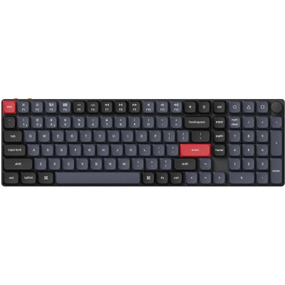 Клавиатура Keychron K17 PRO Gateron MX 2.0 Red QMK Hot-swap Wireless/Bluetooth/USB-А UA Black (K17P-H1-UA) Винница - изображение 2