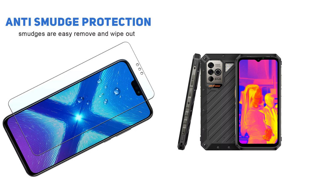 Защитное стекло NeoGlass для Ulefone Armor 18 Ultra, 18T, 18T Ultra – ультрапрозрачное и устойчивое Киев - изображение 3