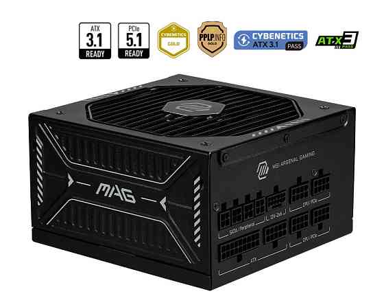 Блок живлення MSI MAG A1000GLS PCIE5 PCIE5 1000W ( 19310 ) Харьков