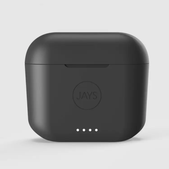 Бездротові навушники JAYS f-Five (F5TW01) Bluetooth True Wireless Black — Шведська якість звуку та свобода руху Київ