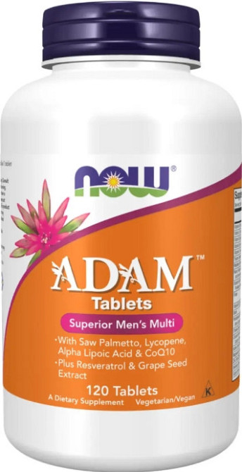 Витамины для мужчин Now Foods Adam 120 tabs Киев - изображение 1