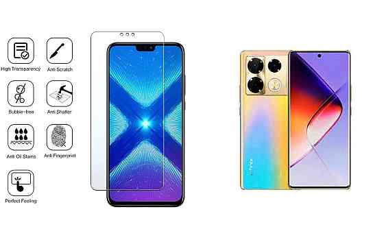 Защитное стекло NeoGlass для Infinix Note 40, Note 40 Pro – ультрапрозрачное и устойчивое Киев