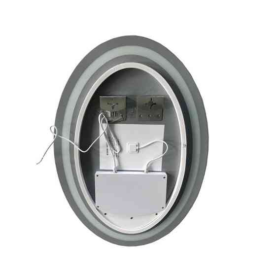 Дзеркало Zerix Fusion MV01-50x70 з LED Touch, Anti-fog, димером, регулятором яскравості (ZX6067) ( 12219 ) Харьков