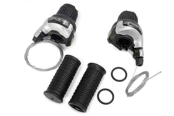 Ревошифт перемикання швидкостей велосипеда (L-3, R-7 швидкостей) (+ручки керма) Мукачево