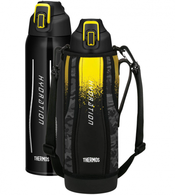 Термос для напитков 1.5 литров с вакуумной изоляцией + Чехол Thermos (140090) Нержавеющая сталь Нововолынск - изображение 1