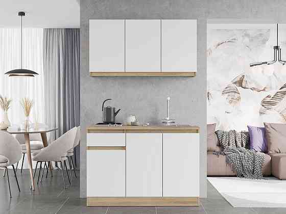 Кухня модульна Эверест Оптима набор №5 Белый 1,2 м (без столешницы) (DTM-5709) Львов