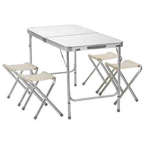 Стіл складаний туристичний Folding Table. 120х60х55/60/70 см, для пікніка. Одеса