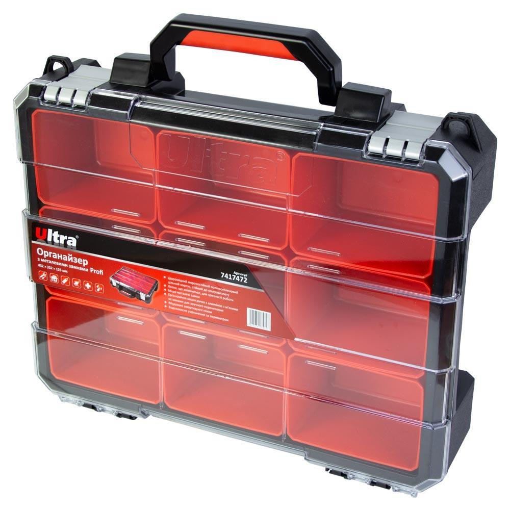 Органайзер металлические замки Profi 432×332×125мм ULTRA (7417472) Киев - изображение 5
