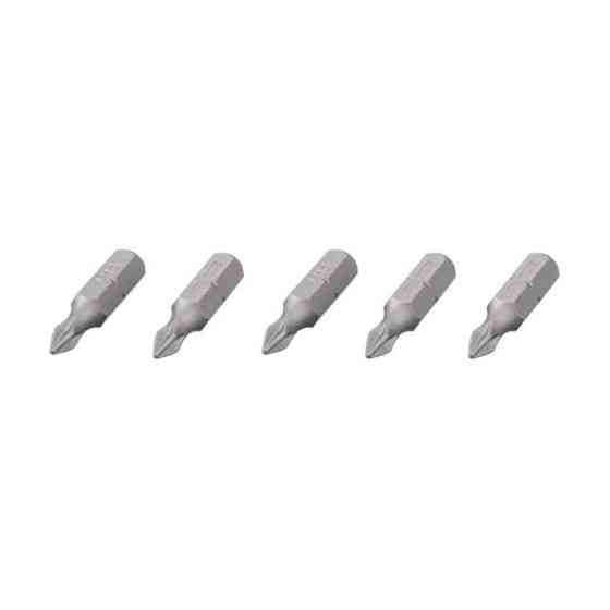 Комплект викруткових насадок, PH1, 1/4"×25 мм, ACR, S2, 5 од., STORM Львів