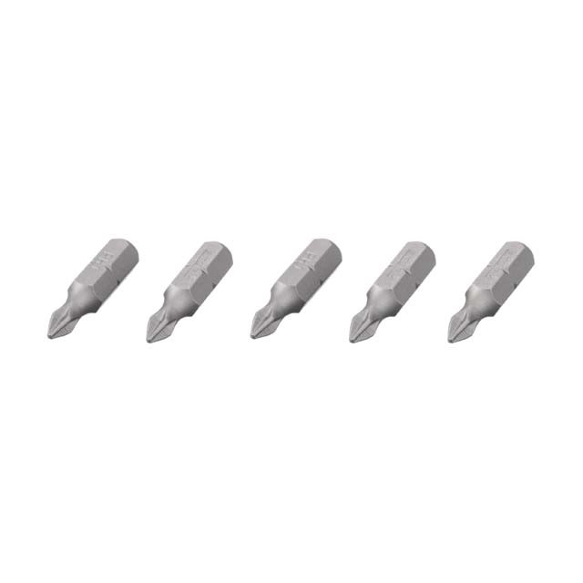Комплект викруткових насадок, PH1, 1/4"×25 мм, ACR, S2, 5 од., STORM Львів - фото 1