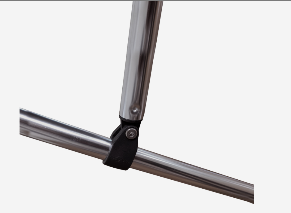 Складной Лодочный Тент На Катер С Аркой Под 6-Ть Удочек Синий Из Биминитопа Киев - изображение 3