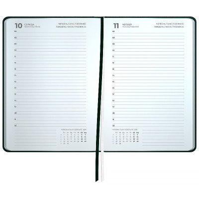 Тижневик Axent датований 2026 Partner Traces, 145х210, темно-зелений (8829-26-2-A) Вінниця - фото 3