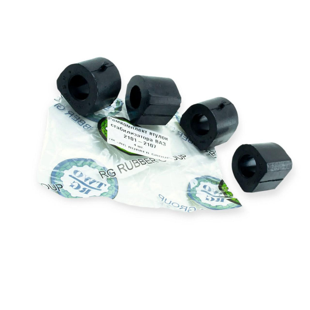 Втулка 2101-2107 (к-кт 4 шт) стабилизатора Мукачево - изображение 1