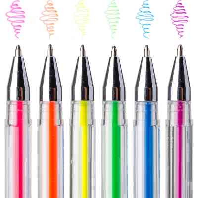 Ручка гелева Yes Neon набір 6 шт (411706) Вінниця