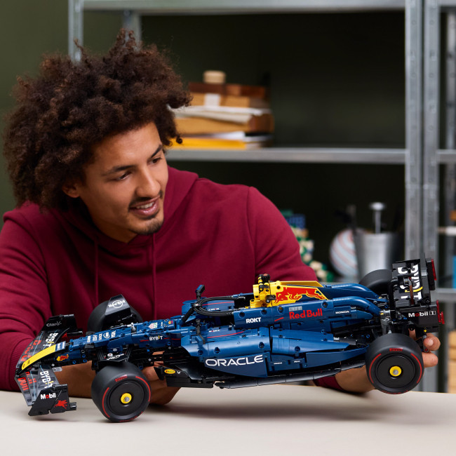 Конструктор Technic Автомобіль F1 Oracle Red Bull Racing RB20 (42206), 1639 деталей сумісний з lego-лого Київ - фото 4