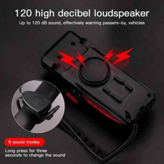 Світло на кермо велосипеда з акумулятором, Водостійкий велоліхтар, Фара led для велосипеда TS-79 Львів