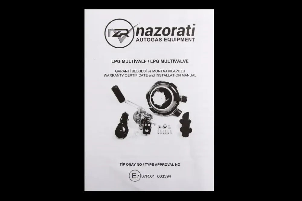 Мультиклапан ГБО для внутр. тор-го баллона H225мм 30° Nazorati с катушкой и датчиком уровня газа Винница - изображение 4