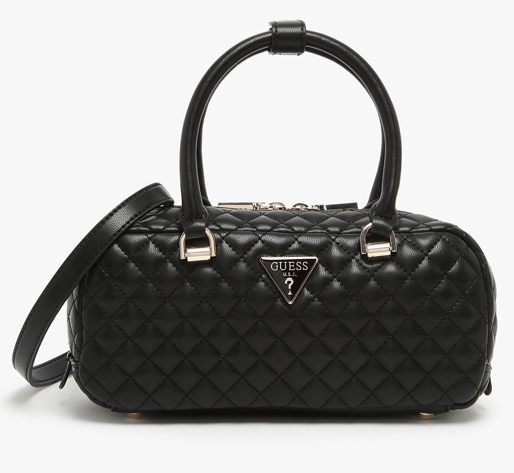 Женская сумочка бочонок Guess (94105) black Киев - изображение 5