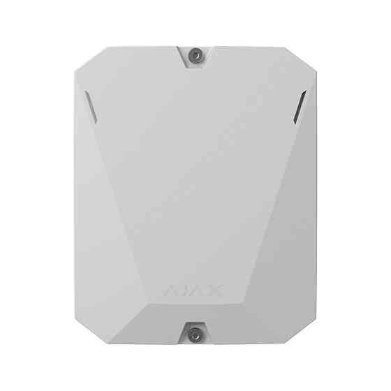 Охоронна централь з живленням від зовнішньої батареї Ajax Hub BP Jeweller White Київ