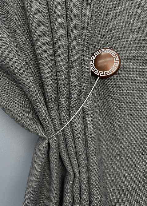 Магниты для штор и гардин Афина 2 шт Коричневый (81-272) Киев - изображение 5