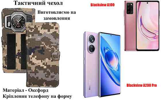 Тактичний чохол для BlackBerry Motion, кріпиться до спорядження на липучці Київ