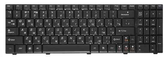 Клавиатура для ноутбука Lenovo IdeaPad (G560, G565) Black RU Вінниця