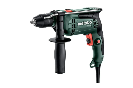 Ударний дриль Metabo SBE 650 з швидкозатискним патроном в кейсі (600742500) Київ