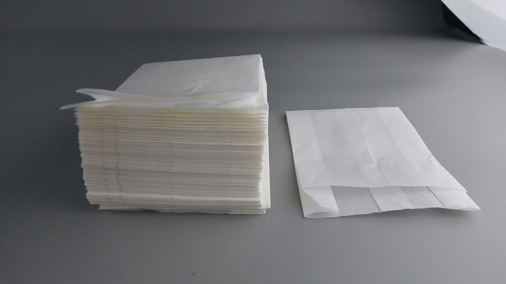 Жиростійкий паперові пакети саше 10/4*14 Білий (100 шт.) Харків - фото 3
