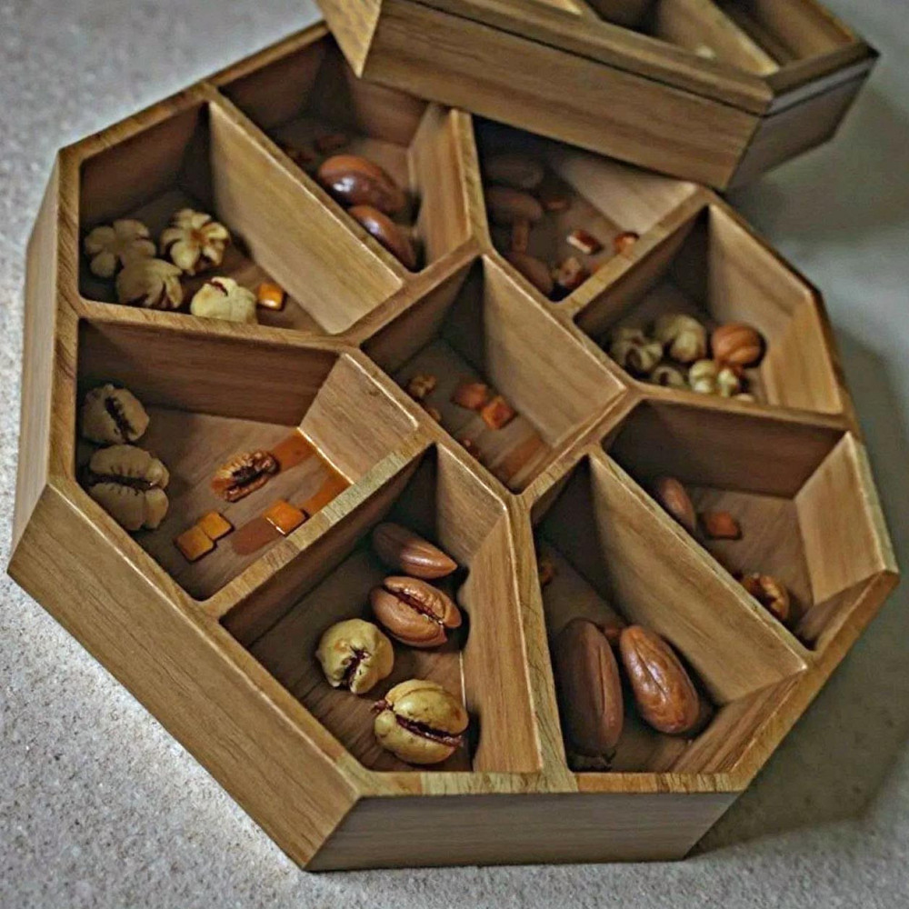 Менажница деревянная 