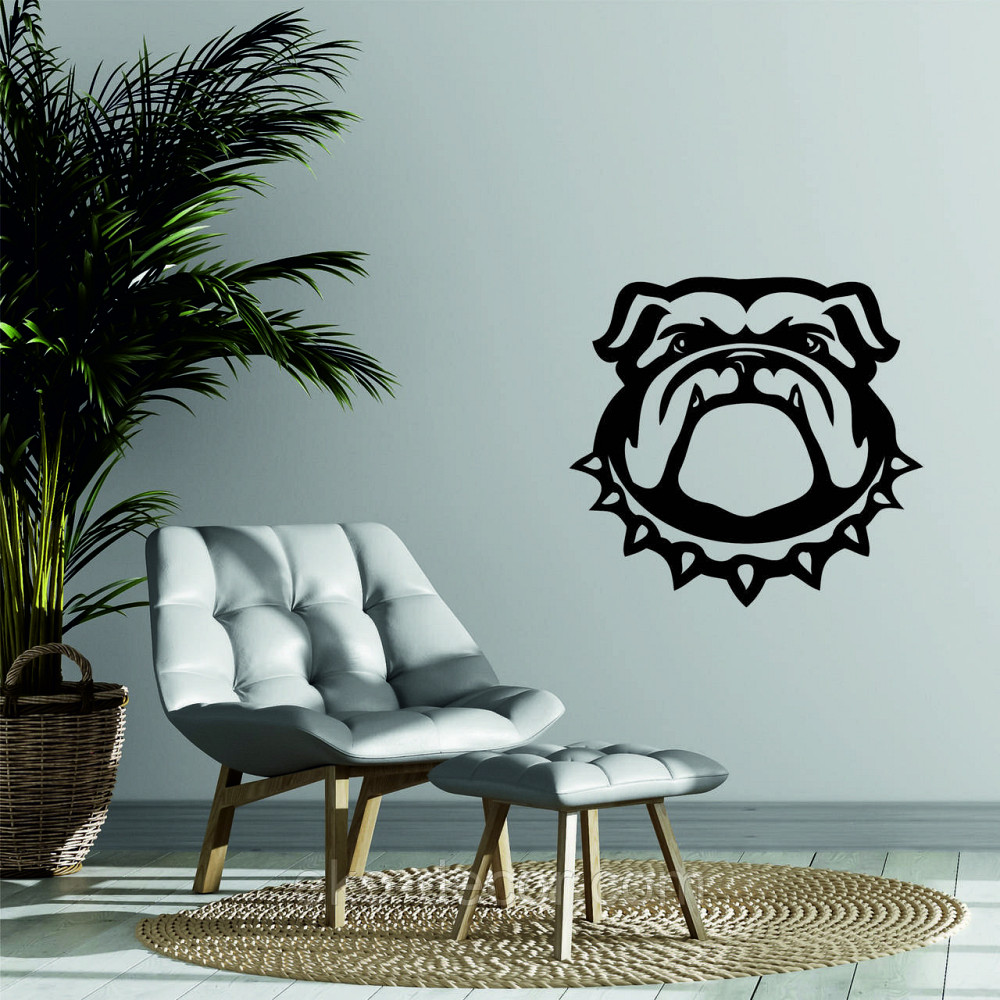 Декоративне настінне Панно «Бульдог», Декор на стіну Київ - фото 1