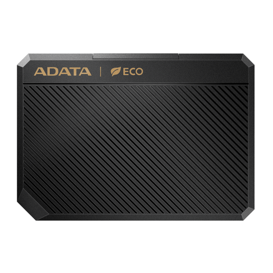 Зовнішня кишеня для накопичувача A-DATA EC600 для 2.5'' HDD/SSD USB3.2 Gen2 Black Одеса