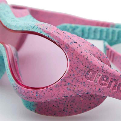 Окуляри для плавання Arena Spider Kids Mask рожевий, бірюзовий 004287-902 (3468336926345) Вінниця - фото 3