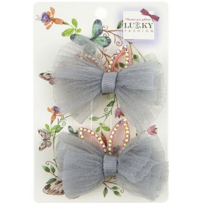 Дитячі шпильки для волосся T18534 сірий Вінниця - фото 1