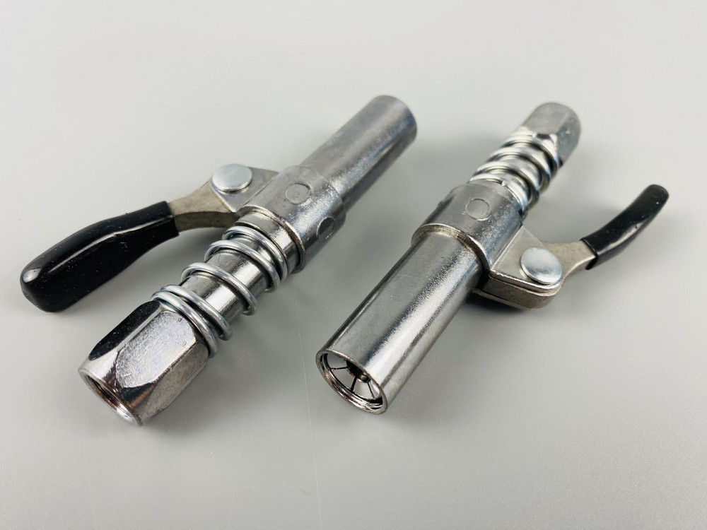 Головка для змащування насадка (одна ручка) швидкознімна на мастильний шприц, пряма маслянка Мукачево - фото 1