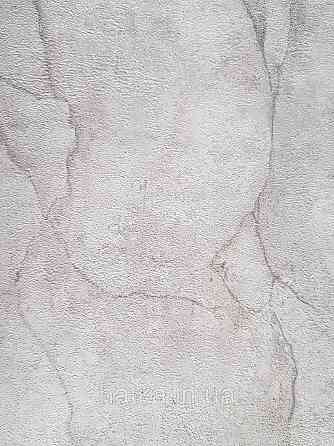 Шпалери метрові вінілові на флізелін Erismann Nature soul під камінь світло сірі Київ