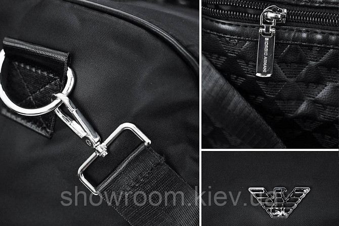 Мужская дорожная, спортивная сумка GA (4222) black Киев - изображение 3