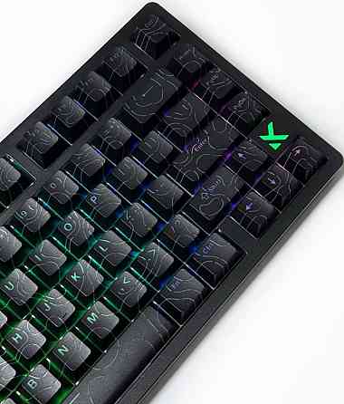 Магнітна механічна ігрова клавіатура mchose jet 75 rapid trigger. Київ