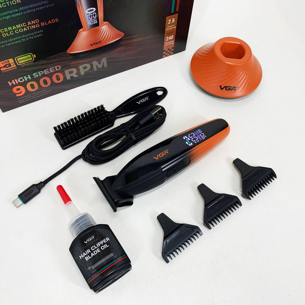 Профессиональная электрическая машинка для стрижки, Профессиональный беспроводной триммер IA-91 Львов - изображение 4