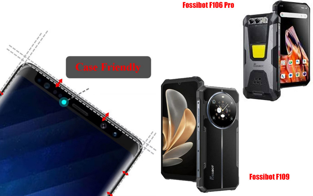Захисне скло HyperGlass Pro для Fossibot F106 Pro, Fossibot F109 – максимальна чутливість та захист Київ - фото 4
