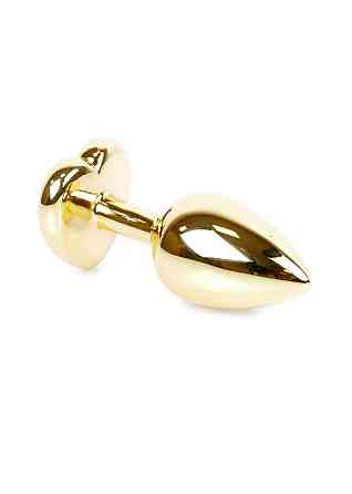 Анальна пробка -Jewellery Gold Heart PLUGGreen Sex Aura Київ